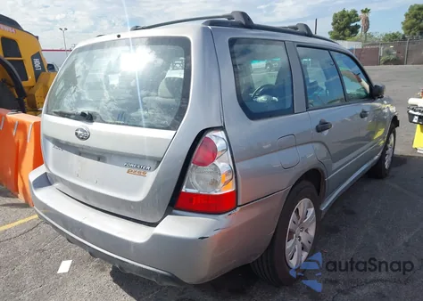 2008 Subaru Forester 2.5X from USA, damaged, VIN JF1SG63688H715800
